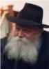 The rebbe during the distribution of "dollars" in the main synagogue of Lubavitch World Headquaters, "770"